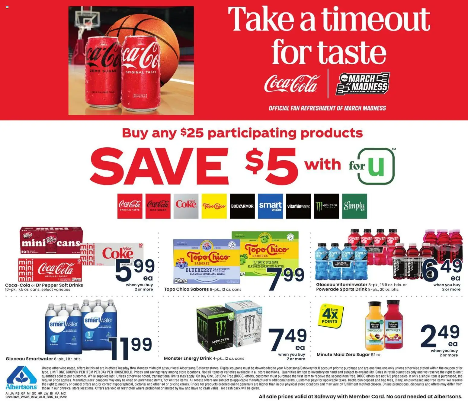 Albertsons Big Book of Savings - valid from 24.02.2026 | Page: 14 | Products: Vitamin, Lime, Bag, Fan