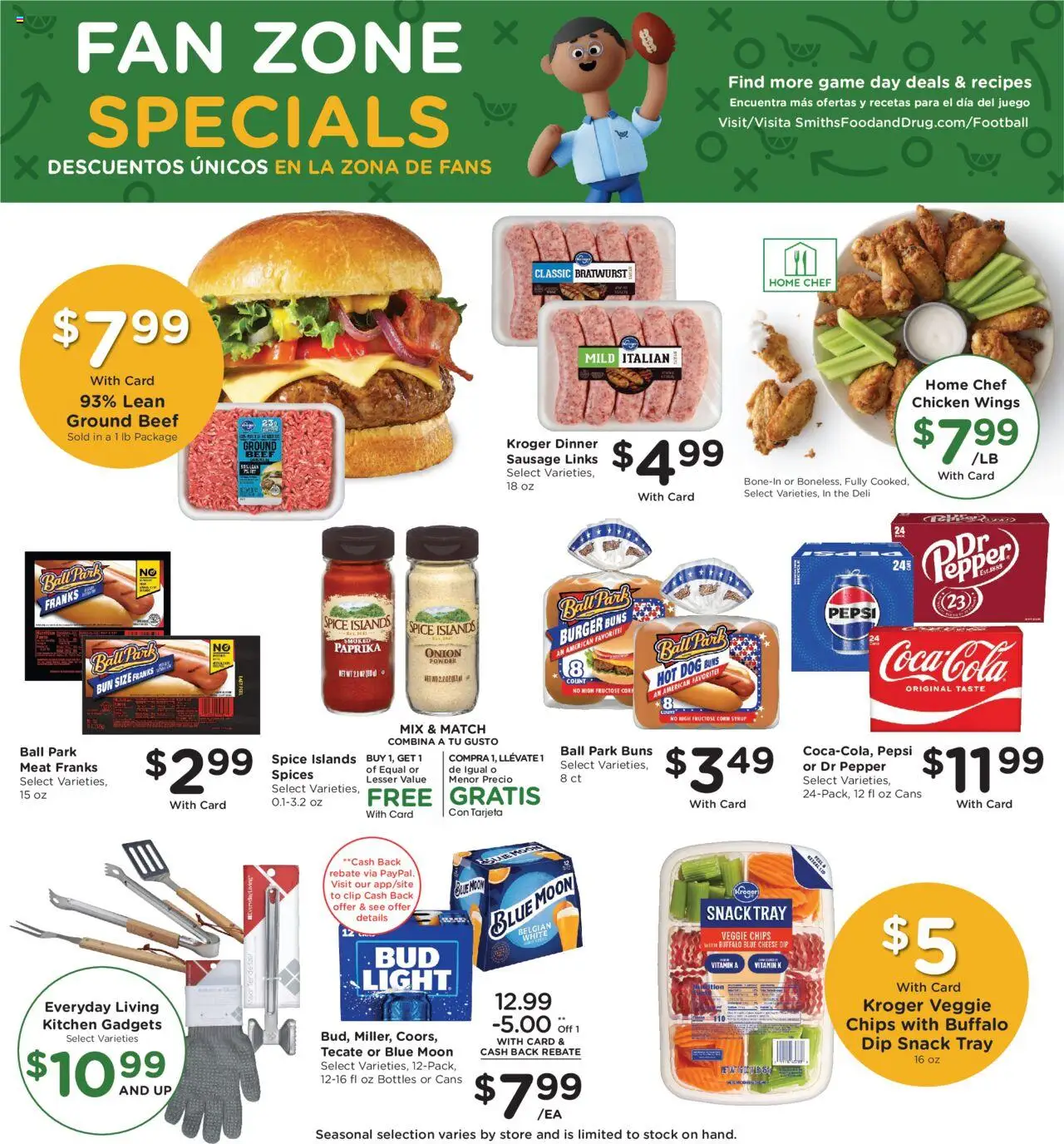 Smith's Weekly Ad - NM - valid from 17.09.2025 | Page: 6 | Products: Corn, Beef, Game, Fan