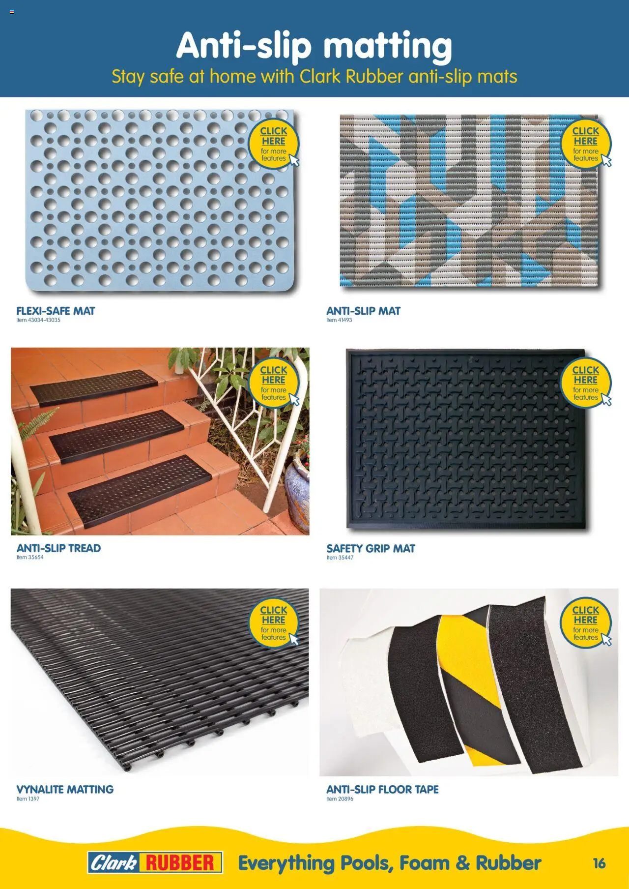 Clark Rubber catalogue - valid from 05.05.2025 | Page: 16 | Products: Safe