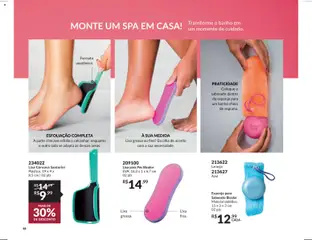 Avon - Campanha 03: Casa & Estilo - Pré-Visualização do folheto da loja Avon, válido de 15.01.2026 | Página: 46 | Produtos: Esponja, Sabonete, Lixa