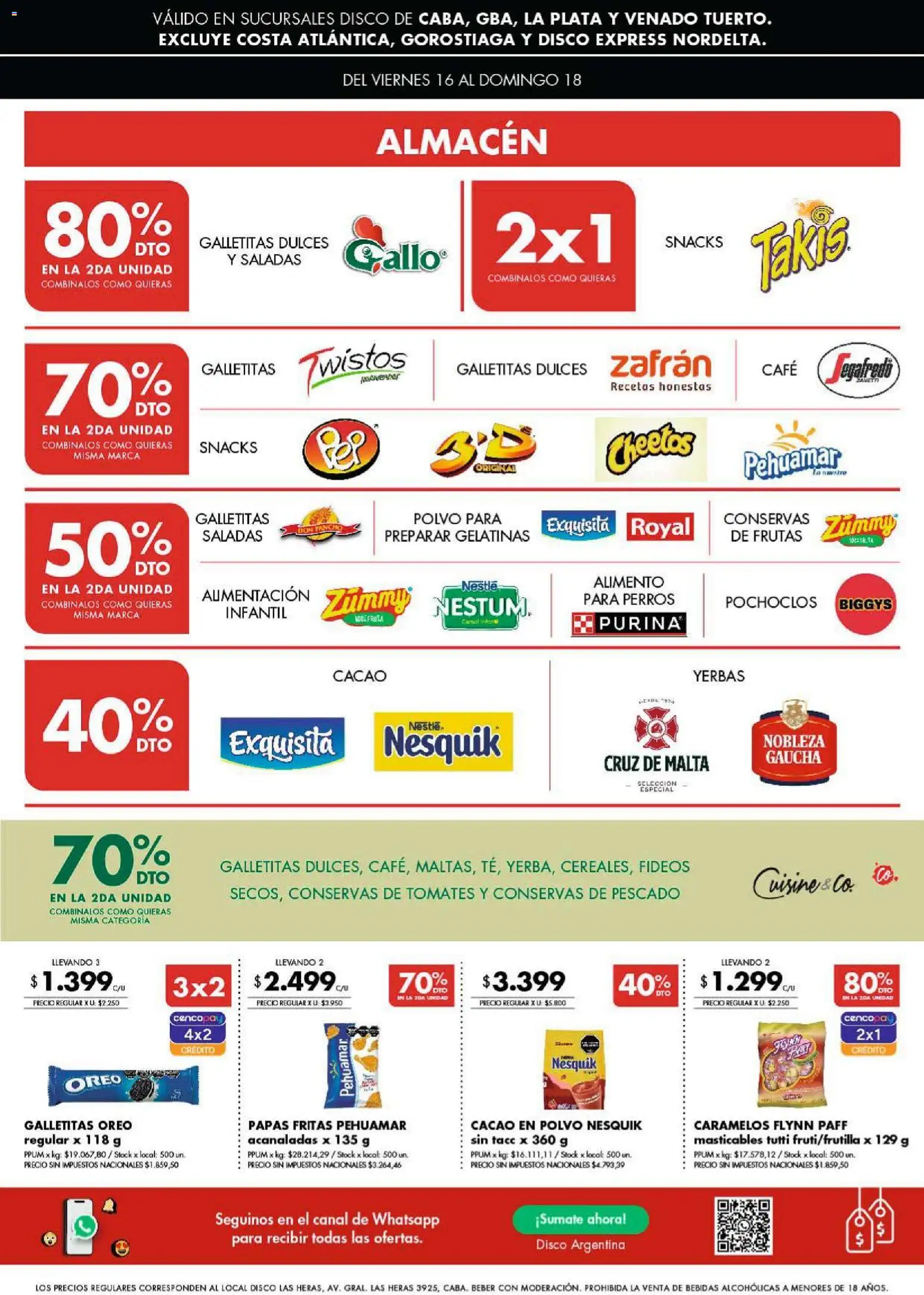 Disco ofertas │ válido desde el 16.01.2026 | Página: 2 | Productos: Pescado, Café, Tomates, Fideos