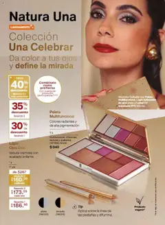 Vista previa de Natura campaña 17 2025, nuevo folleto de la tienda, válido en México a partir del 22.11.2025 | Página: 79 | Productos: Paleta, Delineador de ojos, Delineador, Sobre