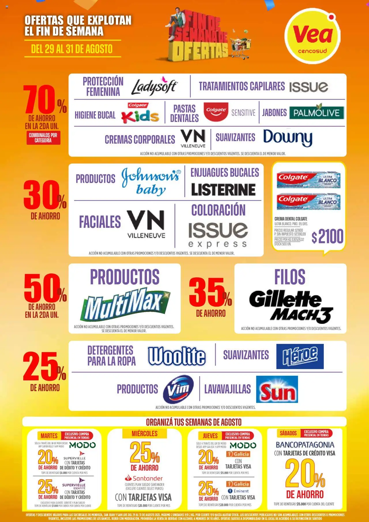 Vea ofertas - Mendoza │ válido desde el 29.08.2025 | Página: 5 | Productos: Lavavajillas, Ropa, Crema