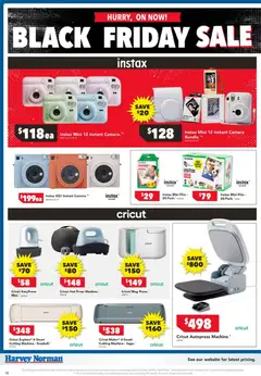 Preview of Harvey Norman Computers & Tech Black Friday Deals - valid from 20.11.2025 | Page: 18 | Products: Accessories, Hat, Camera, Press