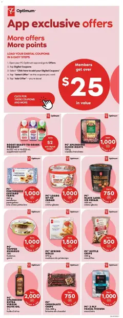 Preview of PC® LOADS OF ICE CREAM, 1.5 L crème glacée from shop No Frills valid from 26.03.2026 | Page: 12