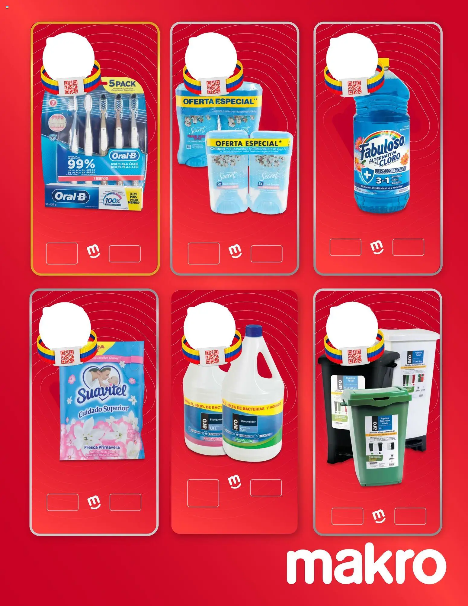 Makro revista - valida desde el 27.03.2026 | Página: 4 | Productos: Hongos, Blanqueador, Suavizante, Suavizante de telas