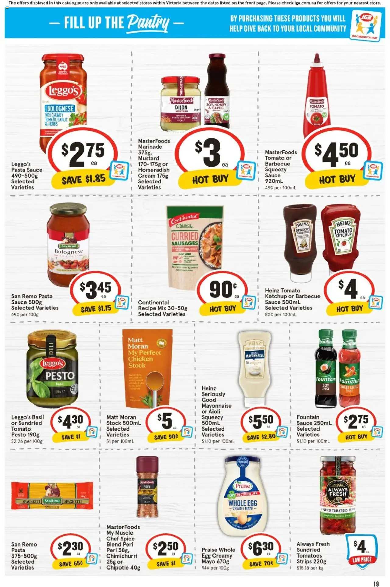 IGA catalogue - valid from 06.08.2025 | Page: 16 | Products: Honey, Chicken, Mustard, Pasta