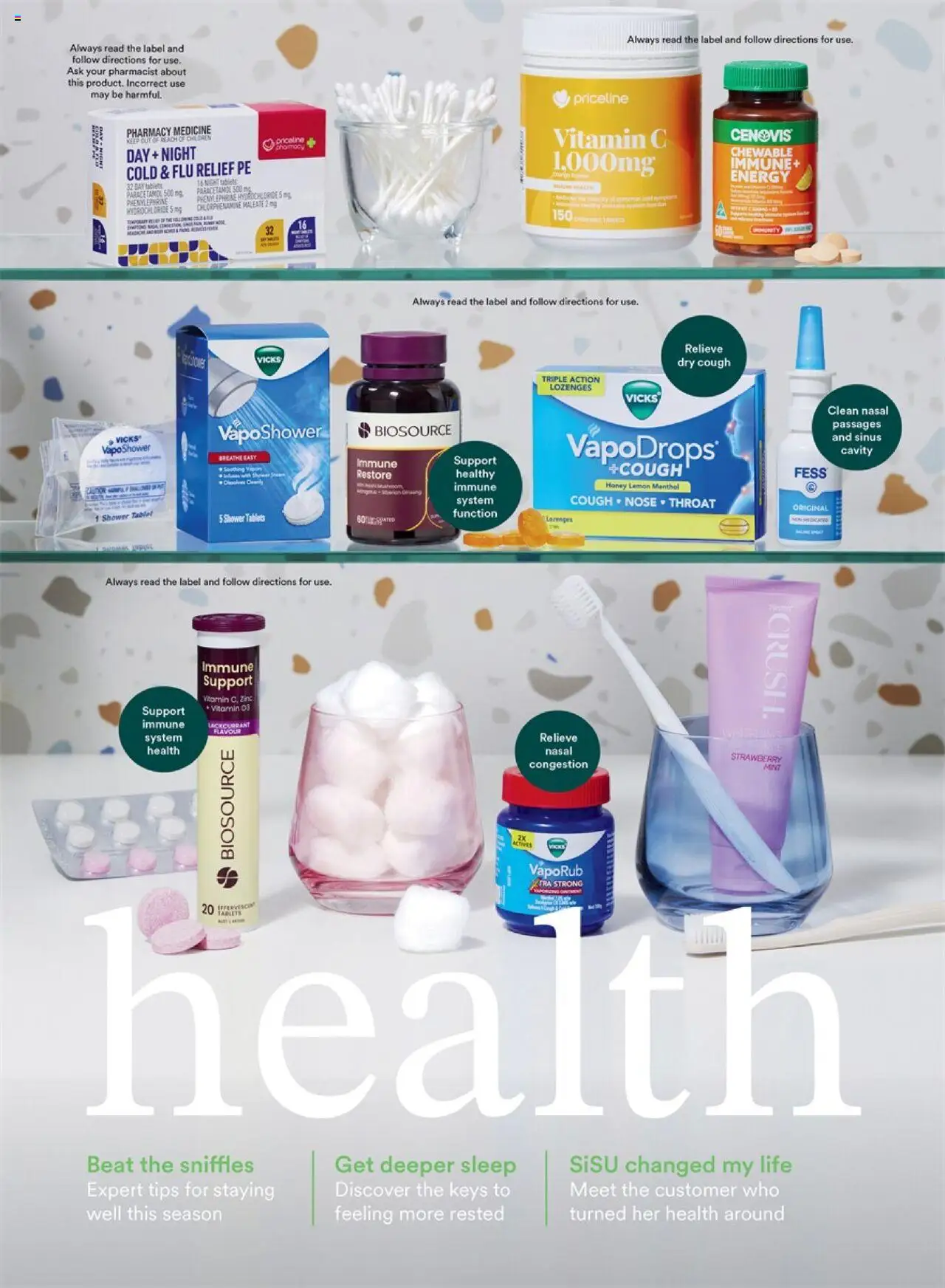 Priceline Pharmacy catalogue - valid from 20.02.2025 | Page: 15 | Products: Shower, Honey, Tablets, Vitamin