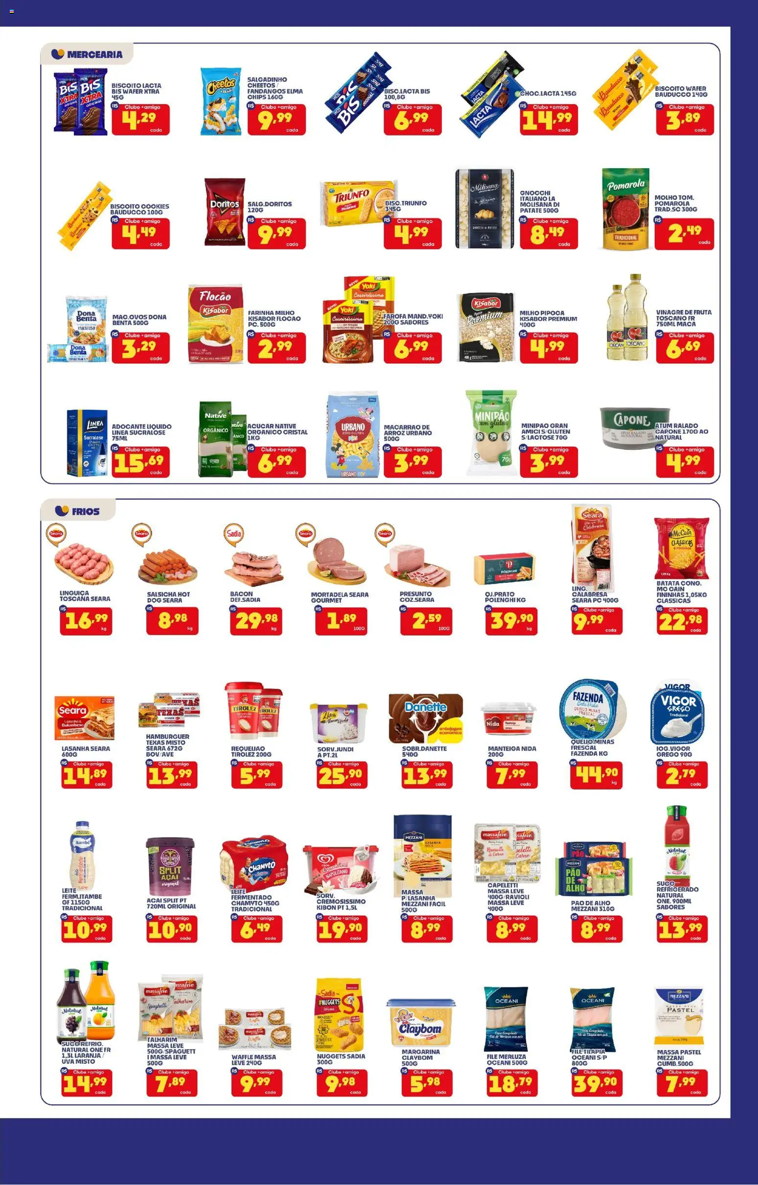 Boa Supermercados Folheto - válido de 27.02.2026 | Página: 3 | Produtos: Leite, Presunto, Arroz, Hambúrguer