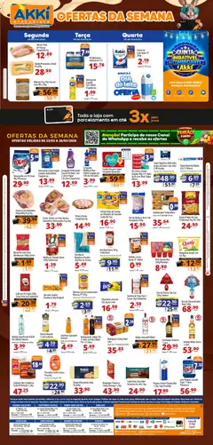 Akki Atacadista - Ofertas da semana - Pré-Visualização do folheto da loja Akki Atacadista, válido de 23.03.2026