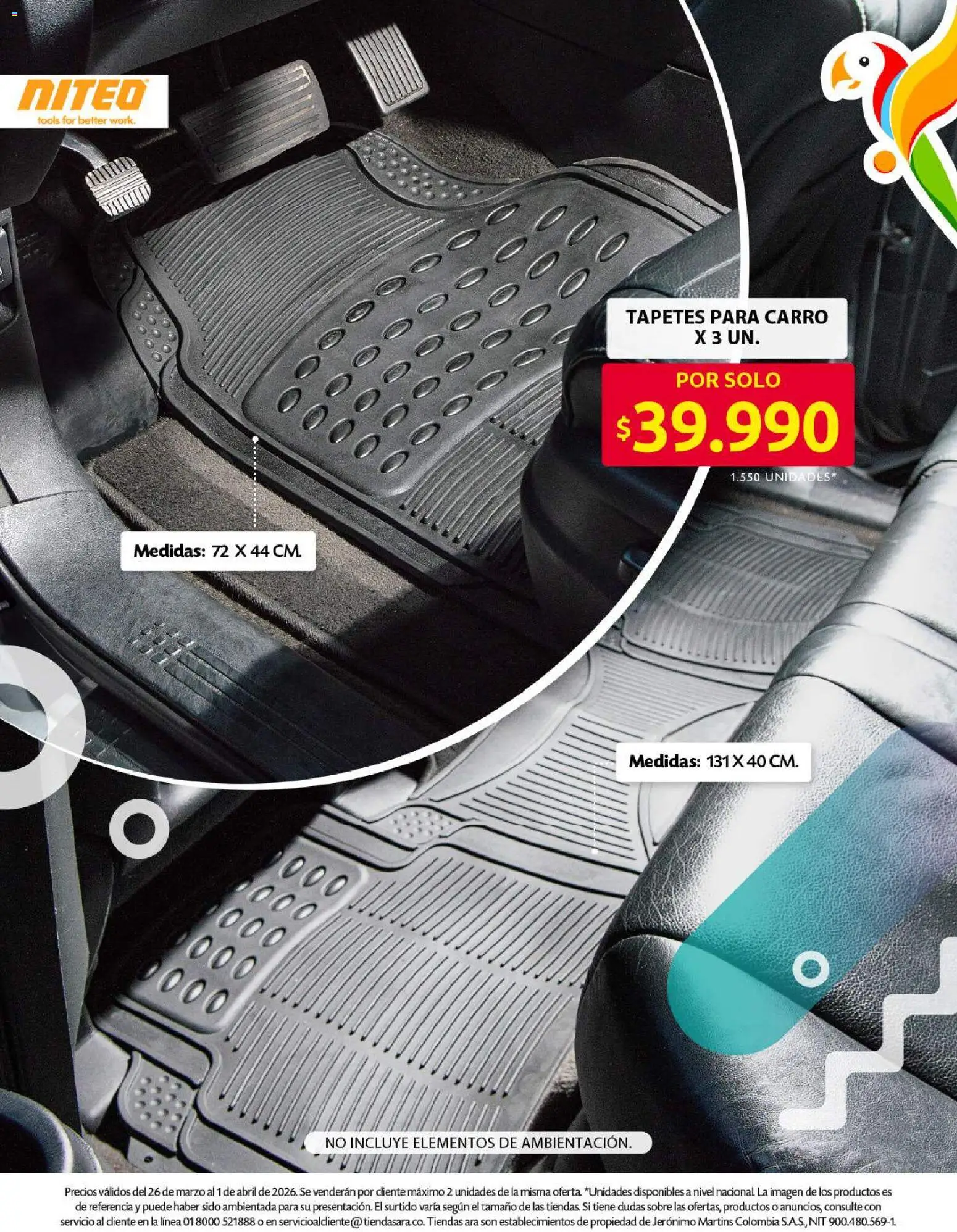 Ara revista - valida desde el 26.03.2026 | Página: 5 | Productos: Sobre