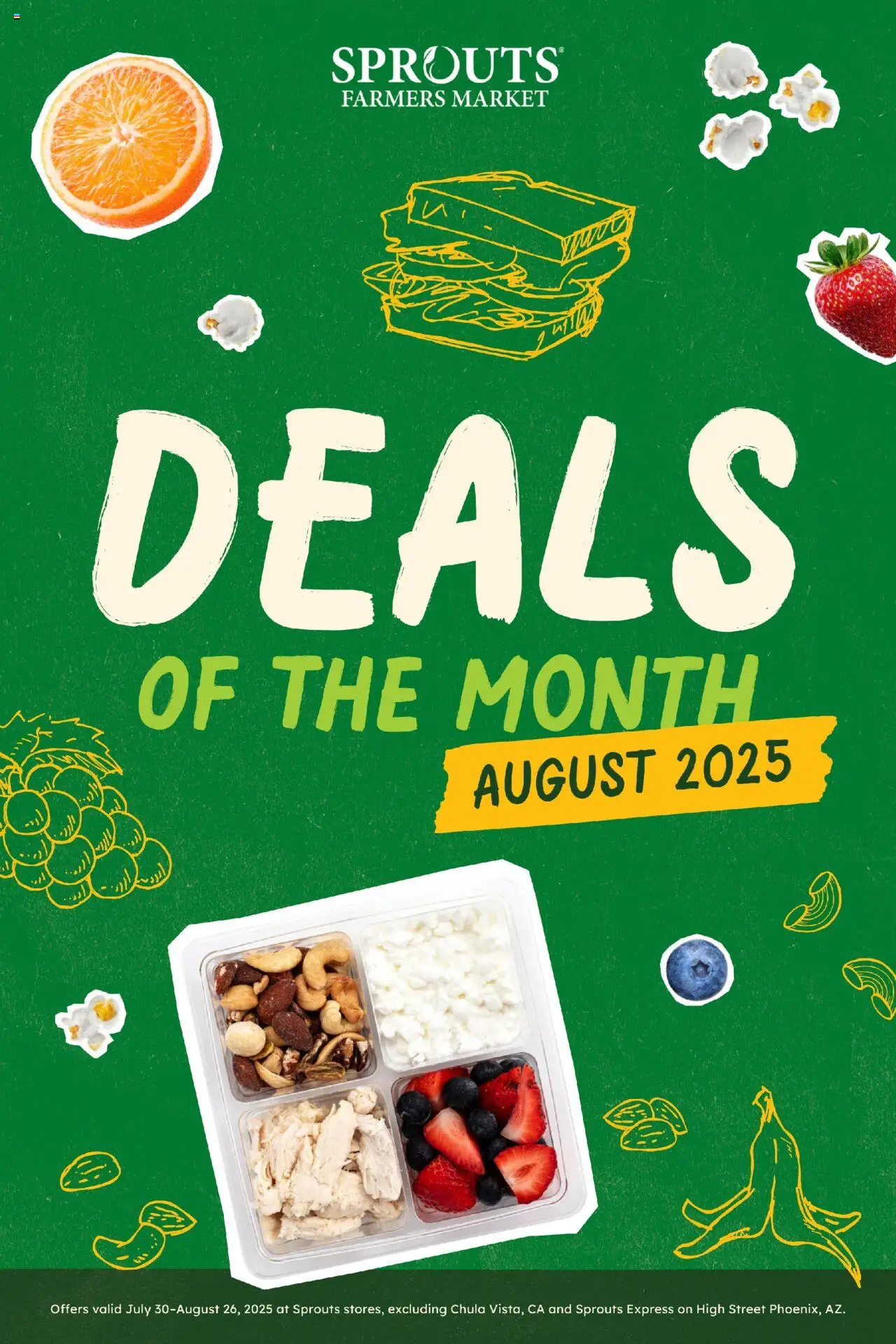Sprouts Monthly Ad - valid from 31.07.2025 | Page: 1