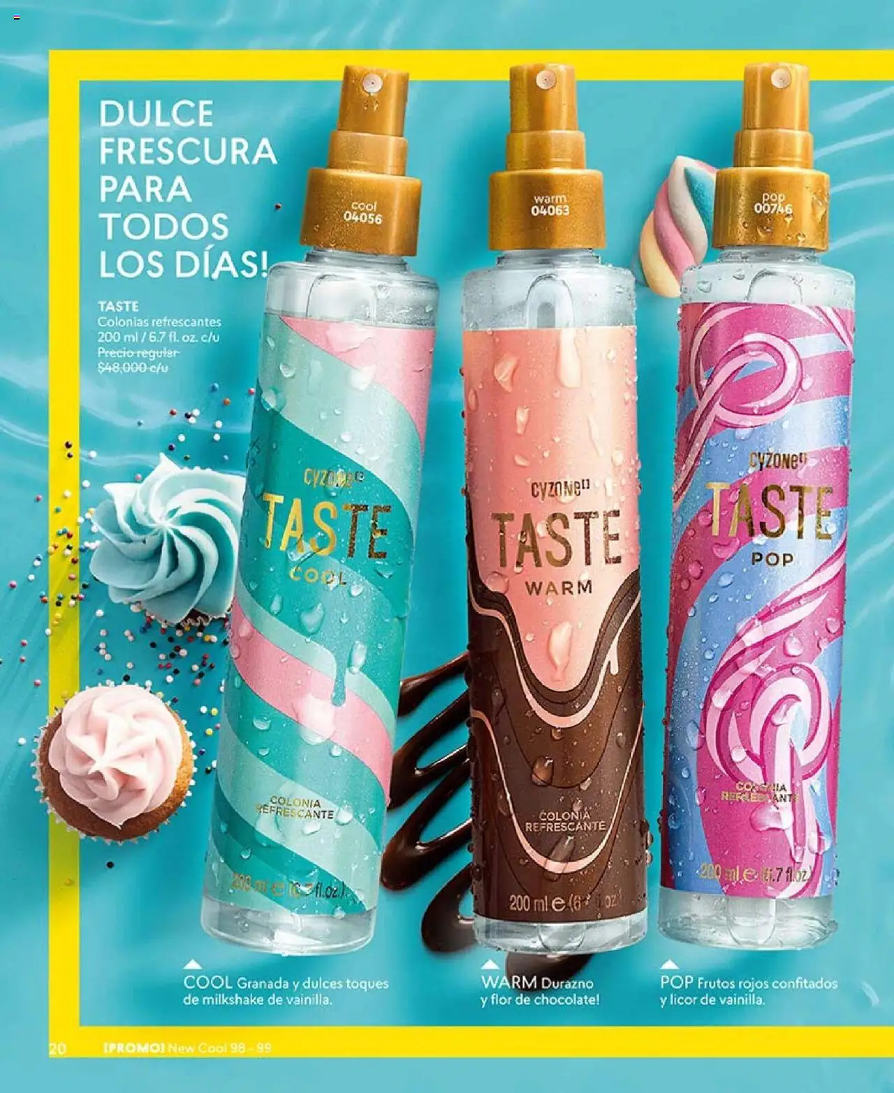 CyZone revista - valida desde el 05.05.2025 | Página: 20 | Productos: Ruana, Durazno, Chocolate