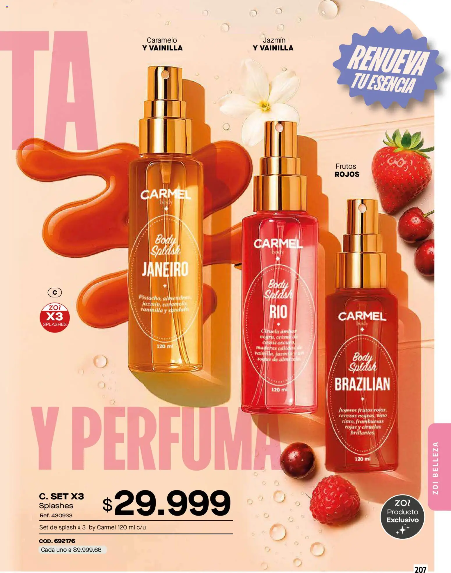 Pacifika revista - valida desde el 01.02.2026 | Página: 207 | Productos: Body, Cerezas, Vino