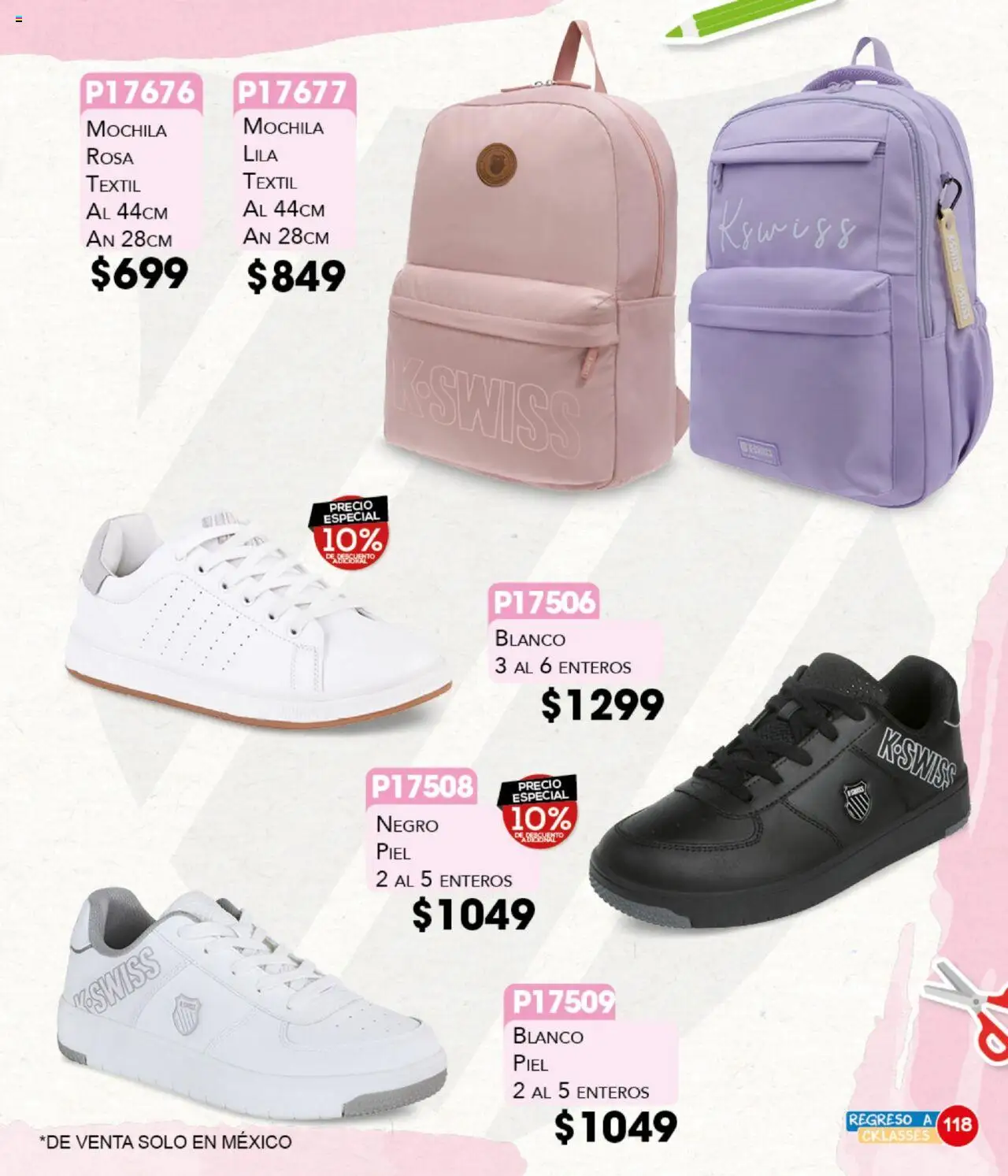 Nuevas ofertas de Cklass válidas en toda la República Mexicana desde el 18.08.2025. ¡Encuentra las mejores ofertas en Cklass - Catálogo Regreso a Clases! | Página: 119 | Productos: Mochila