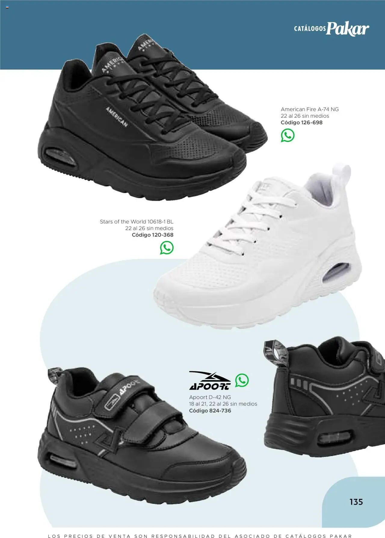 Nuevas ofertas de SC Pakar válidas en toda la República Mexicana desde el 24.07.2025. ¡Encuentra las mejores ofertas en SC Pakar - Catálogo Junior otoño / invierno! | Página: 135