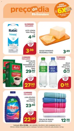 Supermercado Guanabara - Ofertas da semana - Pré-Visualização do folheto da loja Supermercado Guanabara, válido de 29.08.2025
