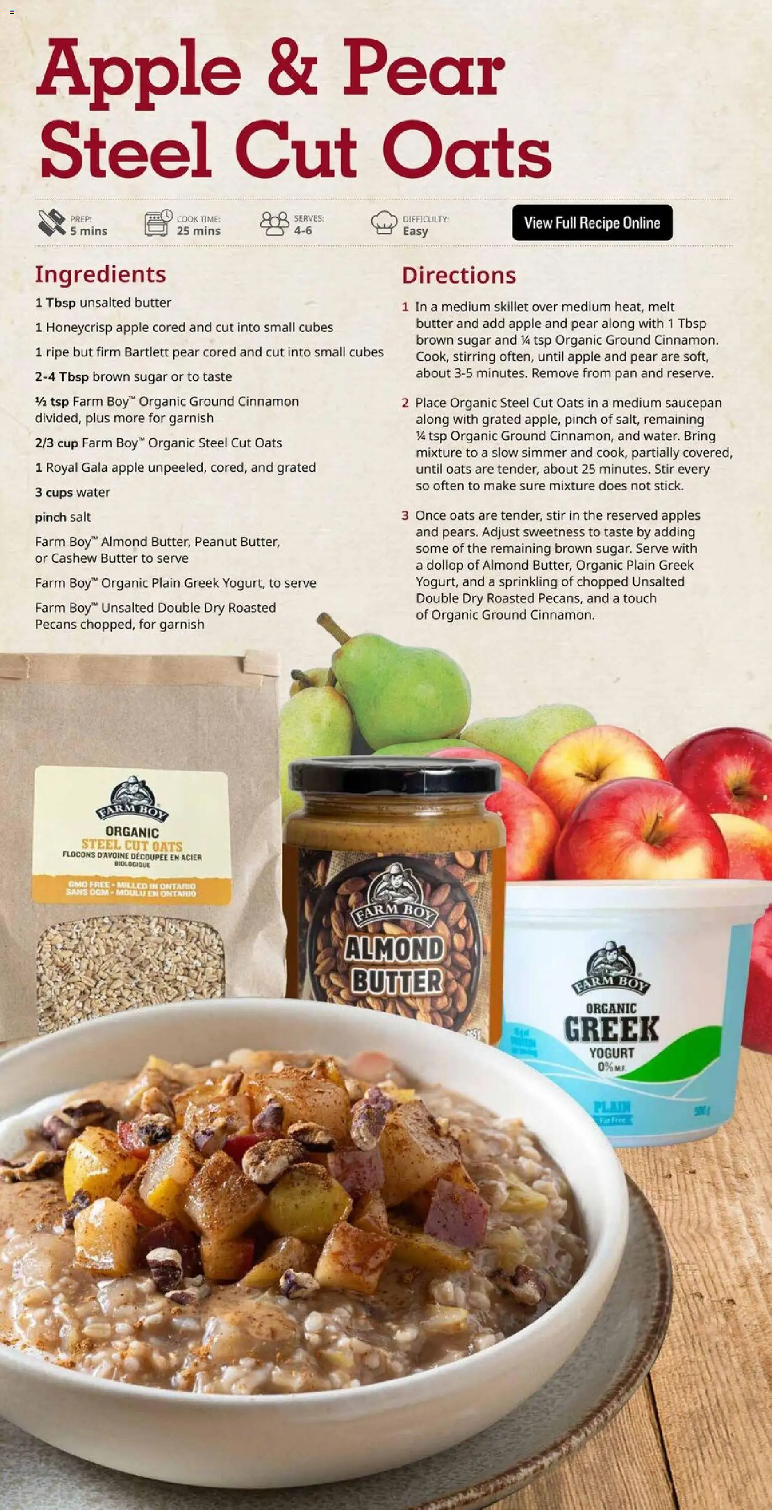 Farm Boy flyer valid from 06.11.2025 | Page: 6 | Products: Butter, Yogurt, Apples