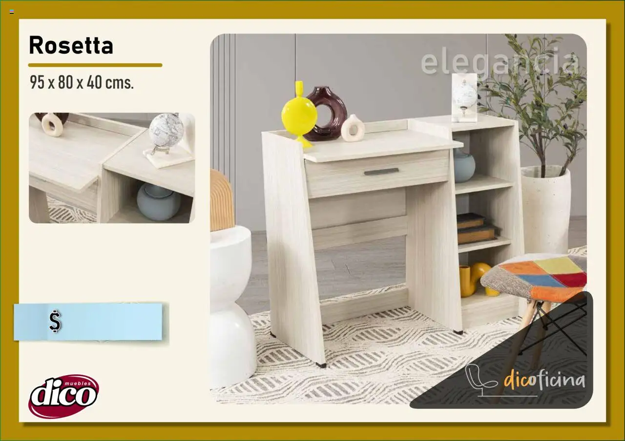 Nuevas ofertas de Muebles Dico válidas en toda la República Mexicana desde el 25.09.2025. ¡Encuentra las mejores ofertas en Muebles Dico -  Catálogo Oficina! | Página: 35