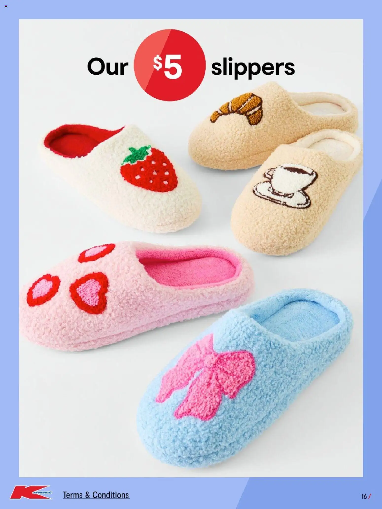 Kmart catalogue - valid from 16.04.2026 | Page: 16 | Products: Slippers