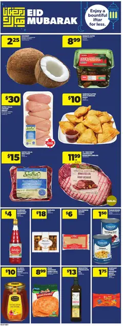 Preview of Atlantic Superstore weekly flyer / circulaire from shop Atlantic Superstore valid from 19.03.2026 | Page: 17 | Products: Beef, Nuts, Iron, Chicken