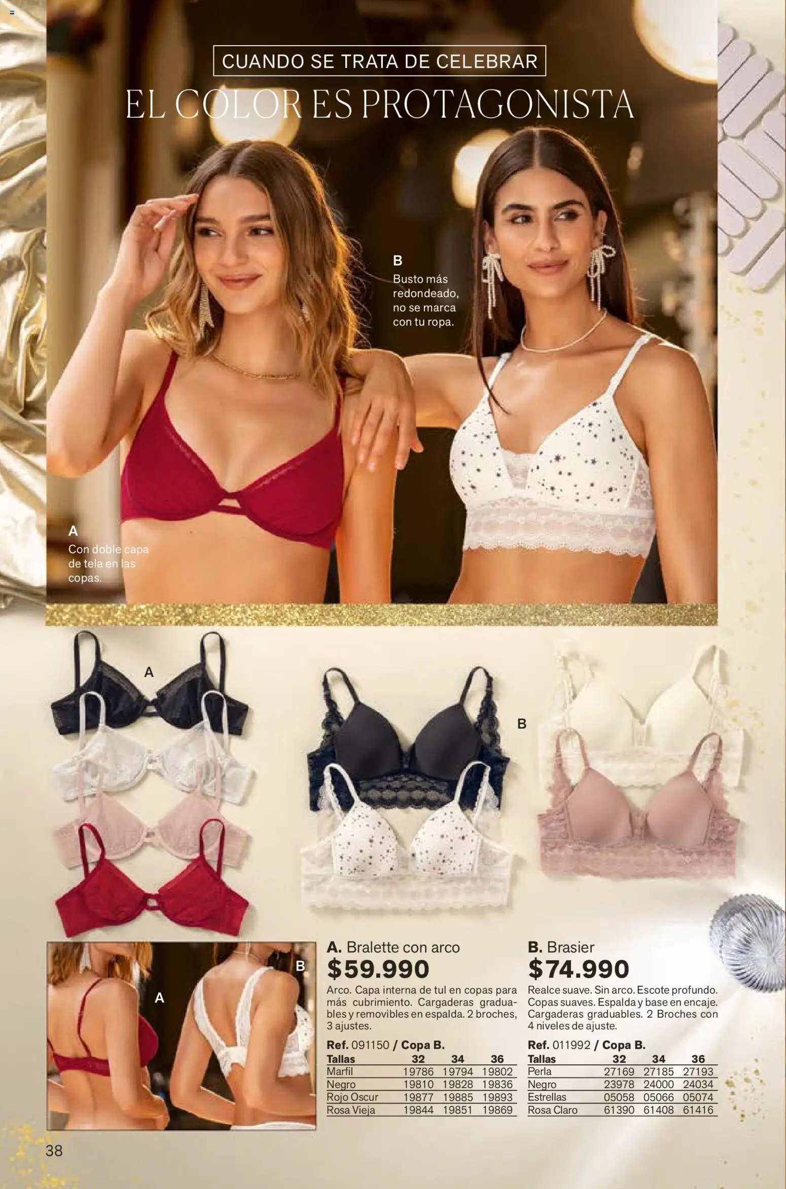 Leonisa revista - valida desde el 07.12.2025 | Página: 38 | Productos: Brasier