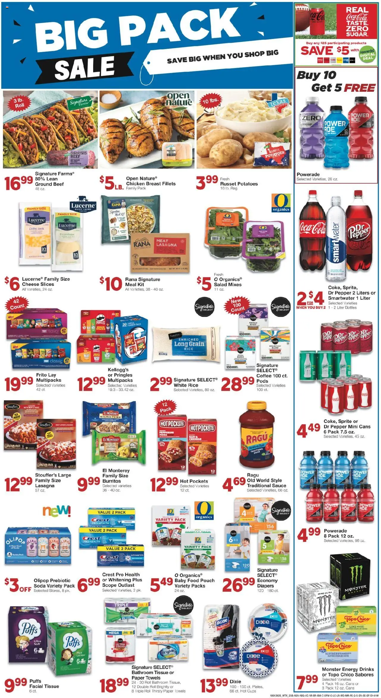 United Supermarkets Weekly Ad - valid from 30.09.2025 | Page: 2 | Products: Coffee, Potatoes, Pepper, Lime