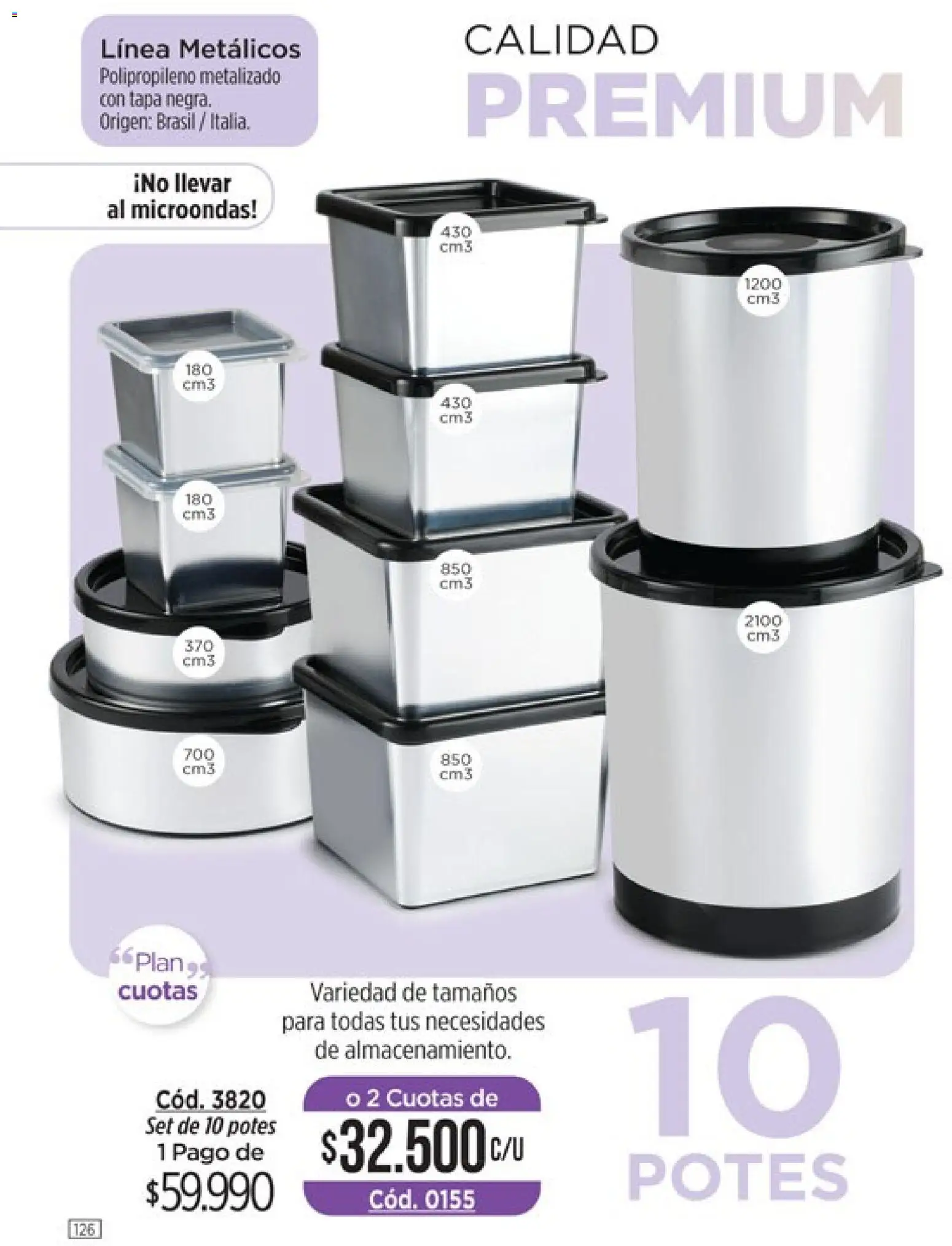 Catálogo Amodil Campaña 1/2026 │ válido desde el 01.01.2026 | Página: 126 | Productos: Microondas