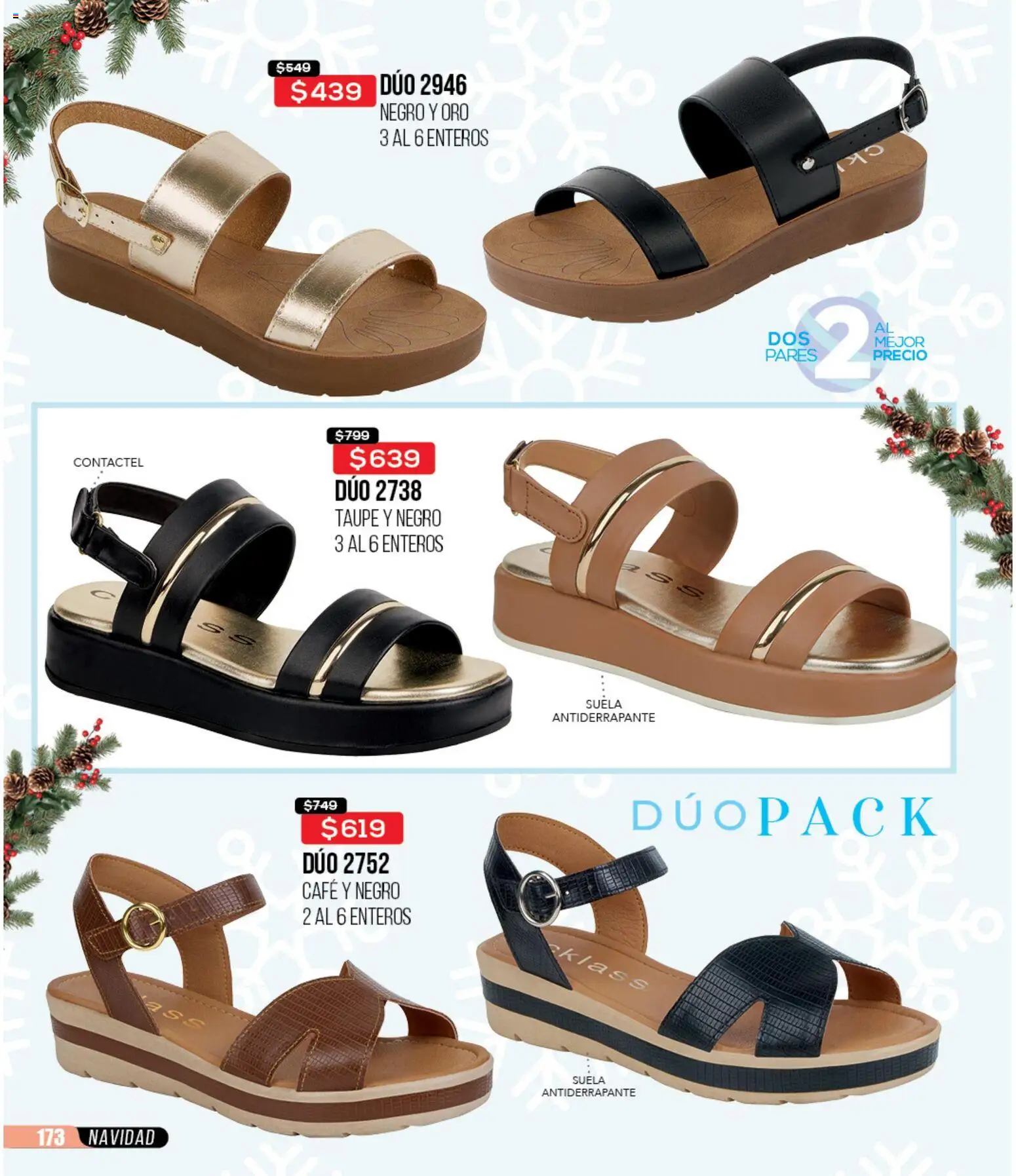 Nuevas ofertas de Cklass válidas en toda la República Mexicana desde el 30.11.2025. ¡Encuentra las mejores ofertas en Cklass catálogo Rebajas Navideñas Ropa! | Página: 431 | Productos: Café