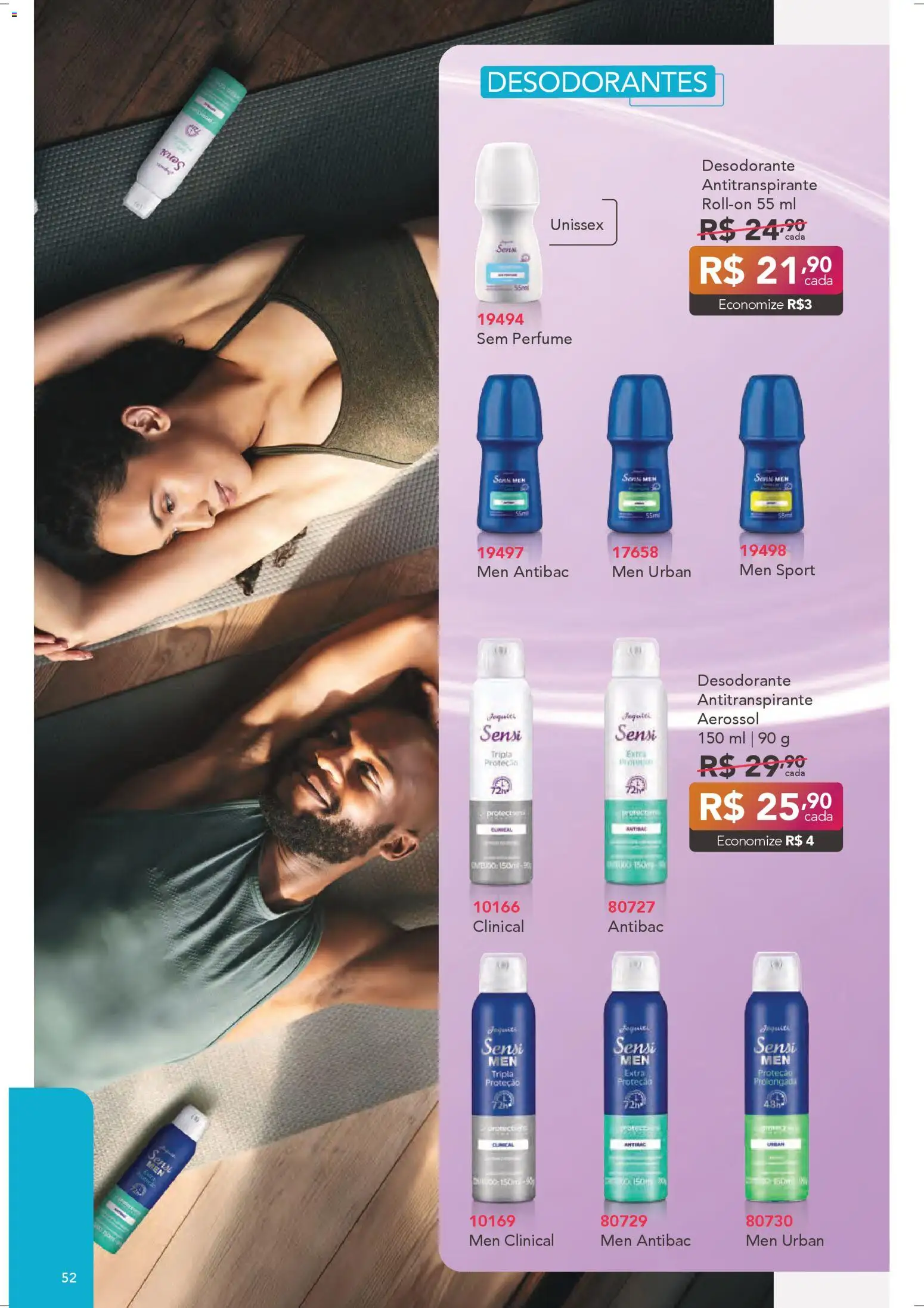 Jequiti Folheto - válido de 29.12.2025 | Página: 52 | Produtos: Perfume, Desodorante