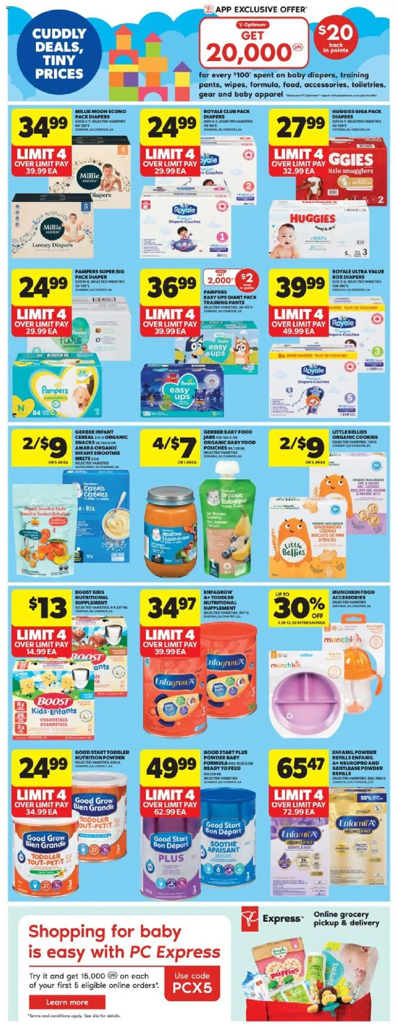 Real Canadian Superstore flyer valid from 16.10.2025 | Page: 27 | Products: Cookies, Powder, Box, Pants