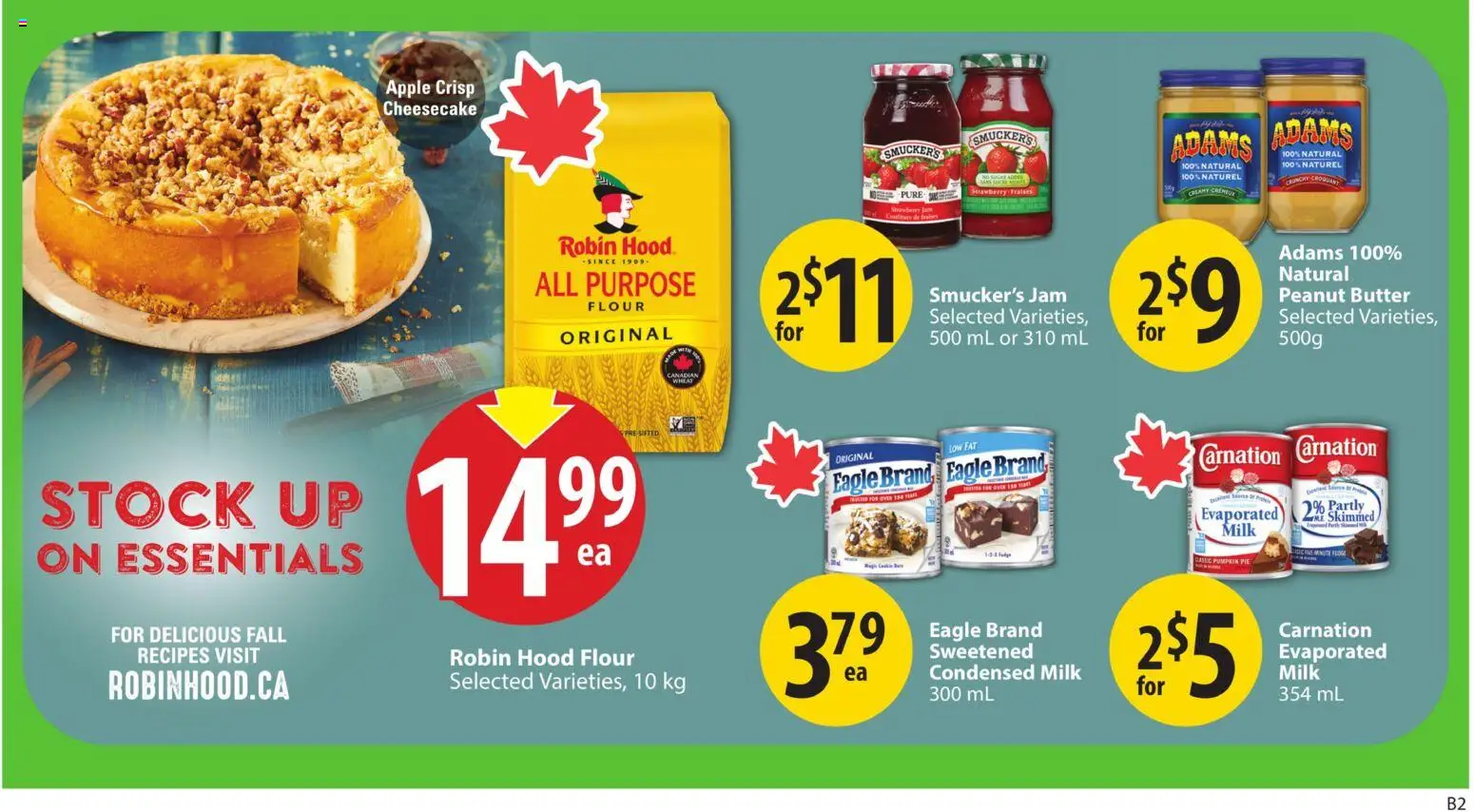 Save on foods flyer valid from 23.10.2025 | Page: 15 | Products: Milk, Butter, Pumpkin