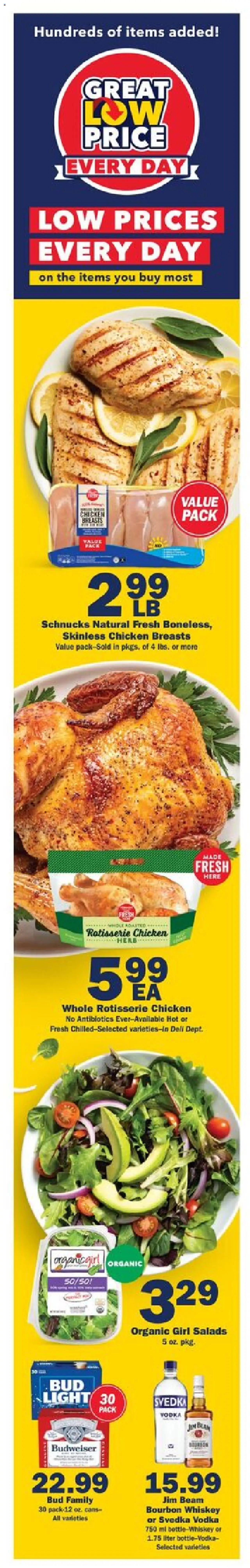 Schnucks Weekly Print Ad - MO - valid from 30.07.2025 | Page: 6 | Products: Bourbon, Vodka, Whiskey
