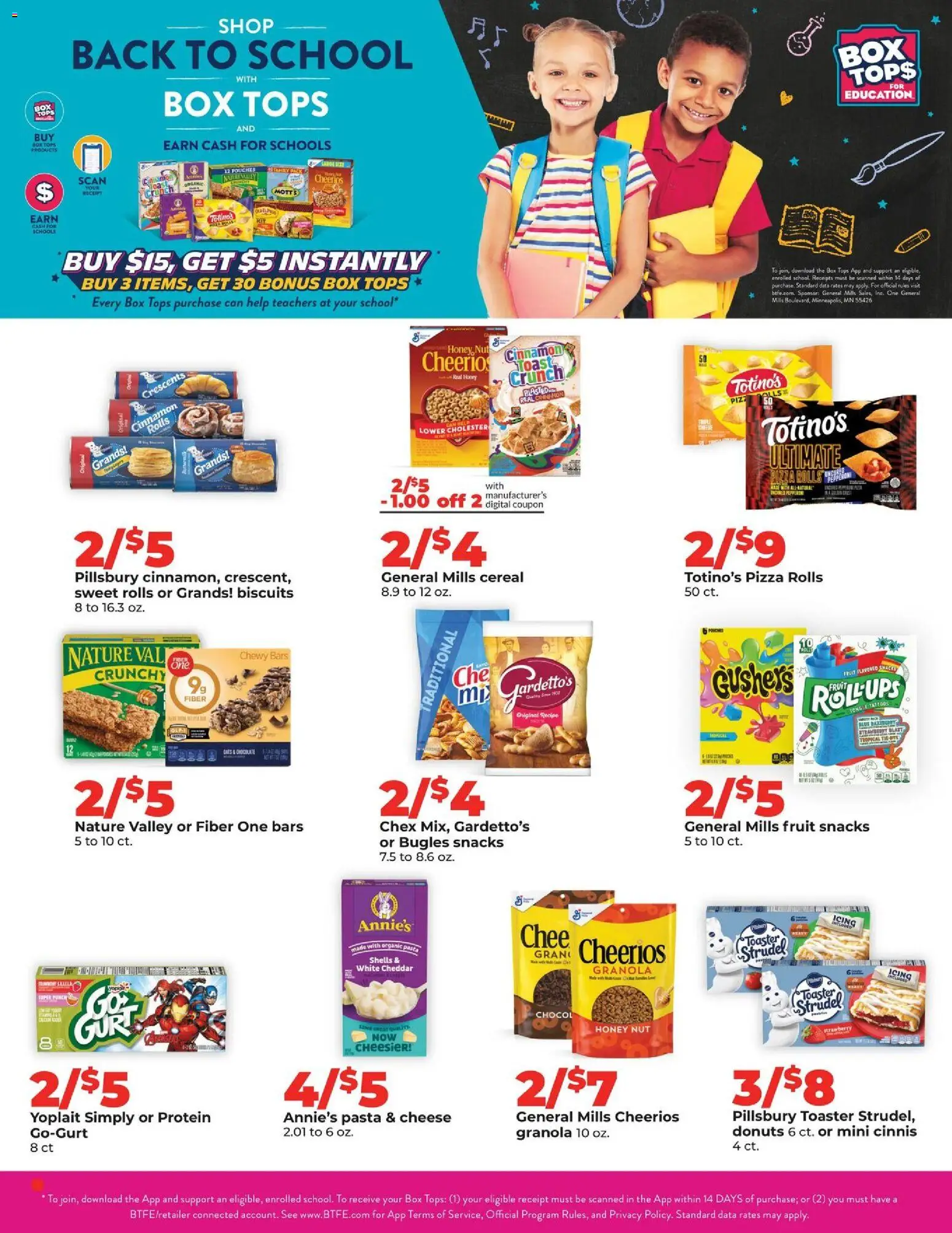HyVee Weekly Ad - valid from 05.01.2026 | Page: 27 | Products: Toaster, Box, Cheese, Pizza