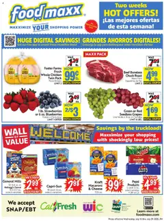 Preview of FoodMaxx weekly ads valid from 16.07.2025