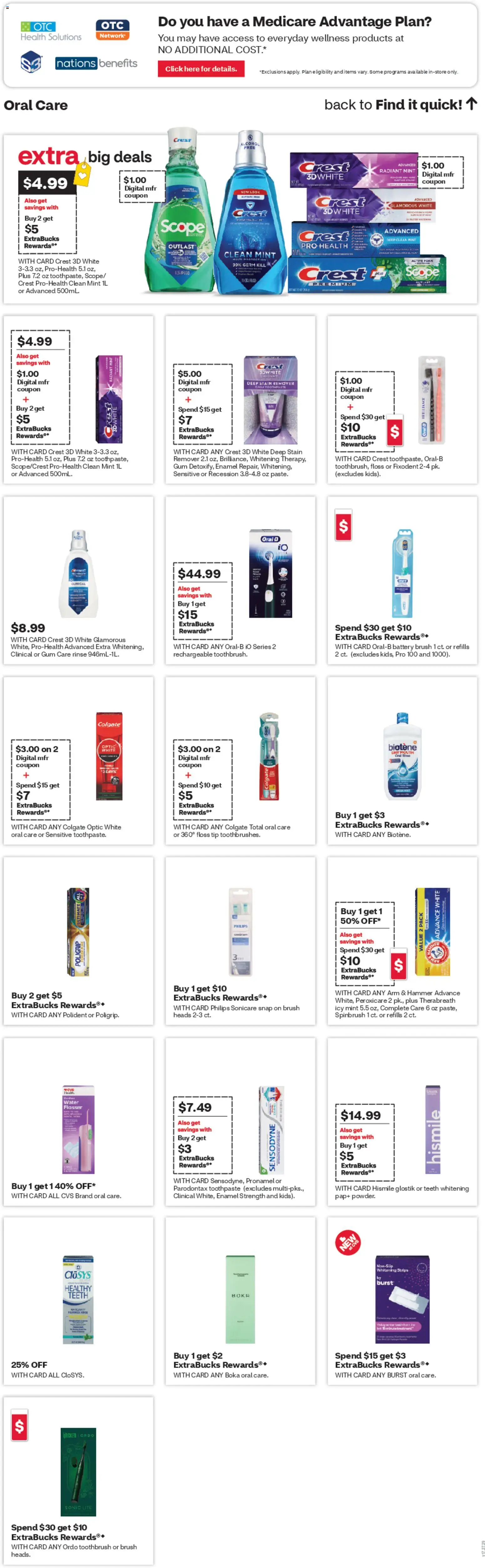 CVS Pharmacy Weekly Ad - valid from 16.11.2025 | Page: 14 | Products: Battery, Brush, Hammer, Stain remover