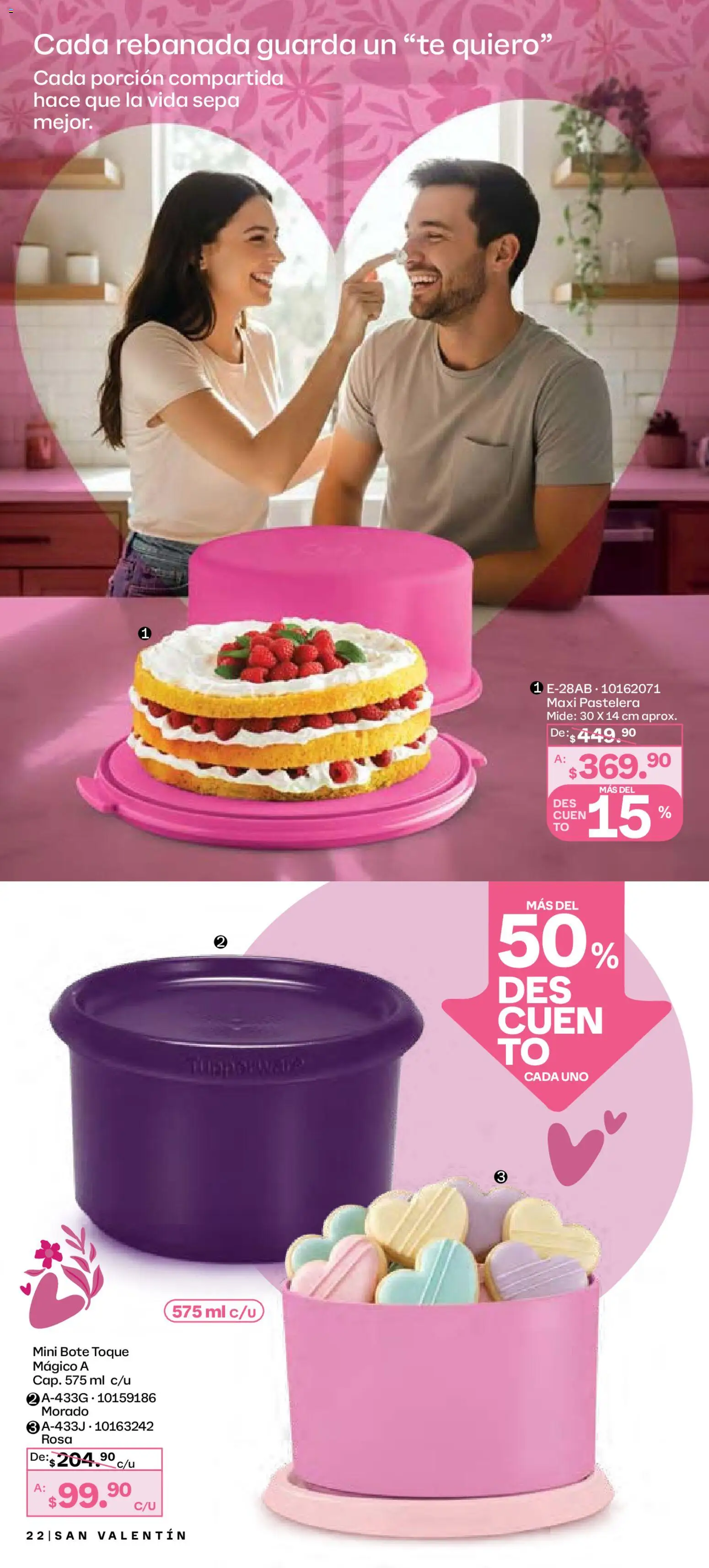 Nuevas ofertas de Tupperware válidas en toda la República Mexicana desde el 29.12.2025. ¡Encuentra las mejores ofertas en Tupperware catálogo! | Página: 22 | Productos: Té