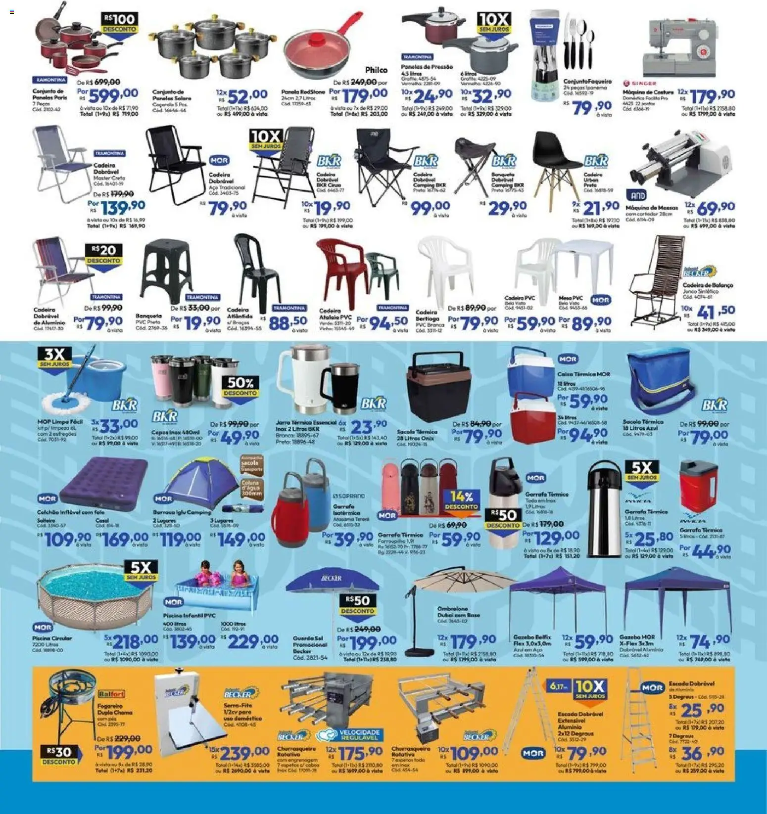 Lojas Becker Folheto - válido de 01.01.2026 | Página: 11 | Produtos: Mop, Escada, Base, Piscina