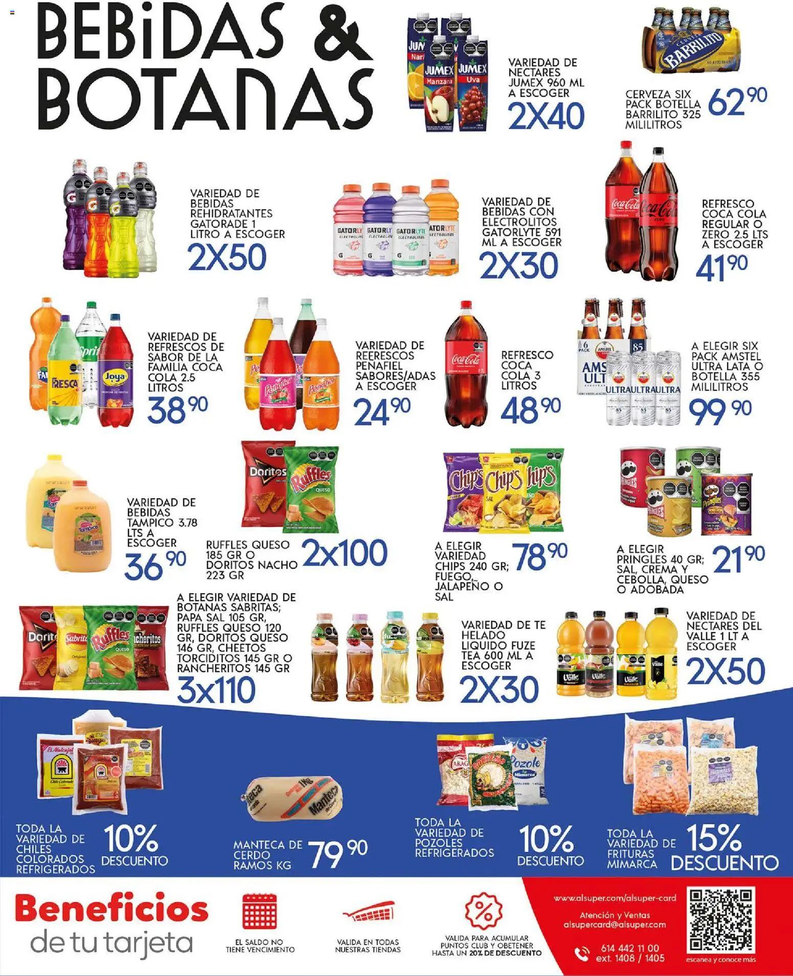 Nuevas ofertas de Alsuper válidas en toda la República Mexicana desde el 04.11.2025. ¡Encuentra las mejores ofertas en Alsuper folleto Saltillo! | Página: 7 | Productos: Papa, Sal, Helado, Té