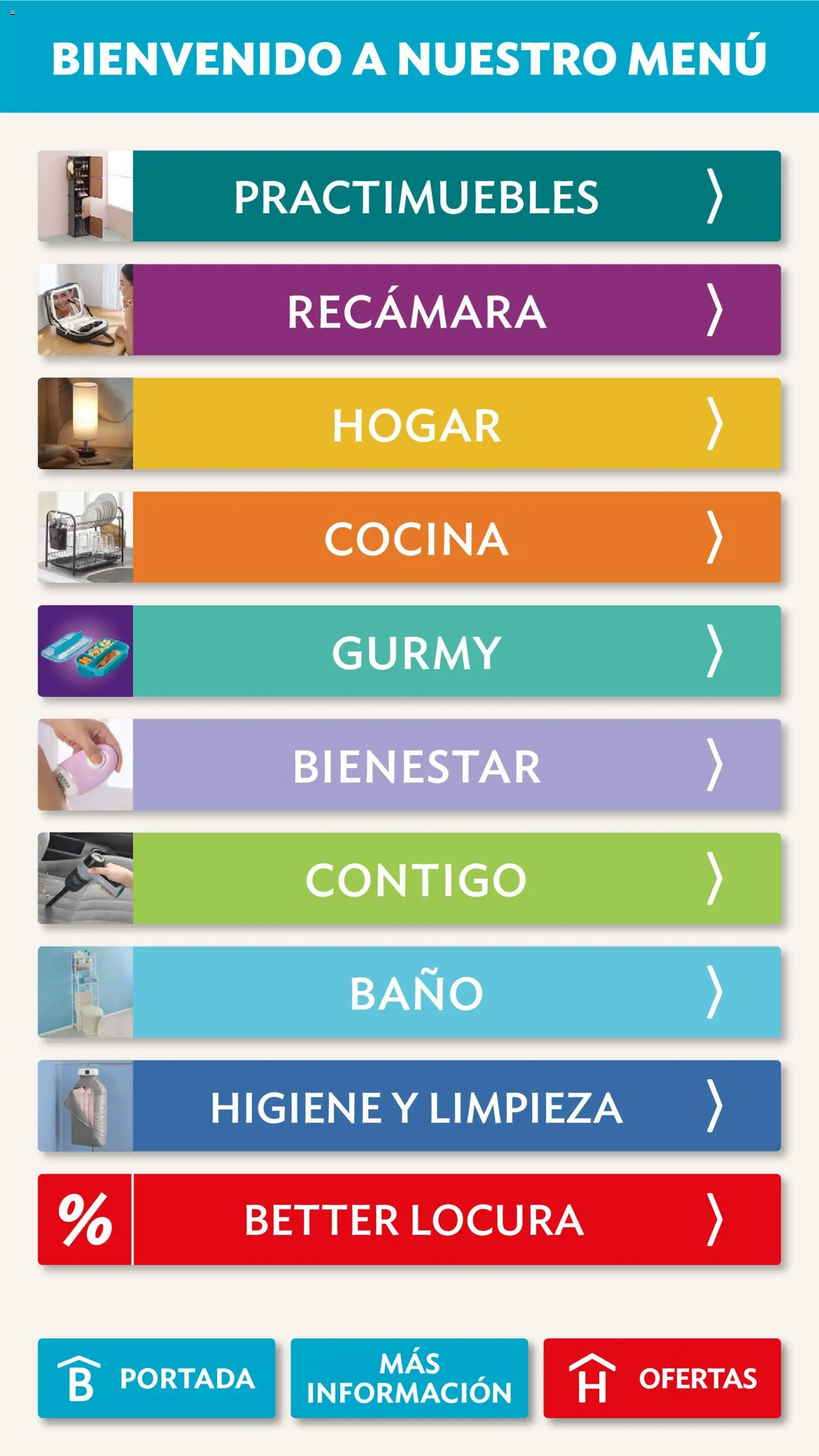 Nuevas ofertas de Betterware válidas en toda la República Mexicana desde el 02.02.2026. ¡Encuentra las mejores ofertas en Betterware campaña 2 2026! | Página: 9 | Productos: Cocina, Baño