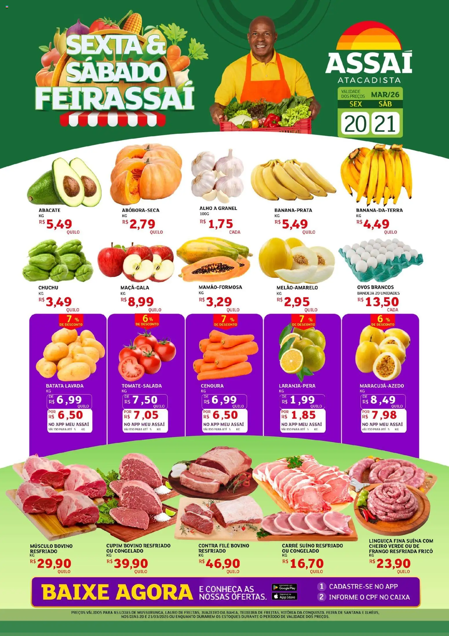 Assaí Atacadista Folheto - válido de 20.03.2026 | Página: 1