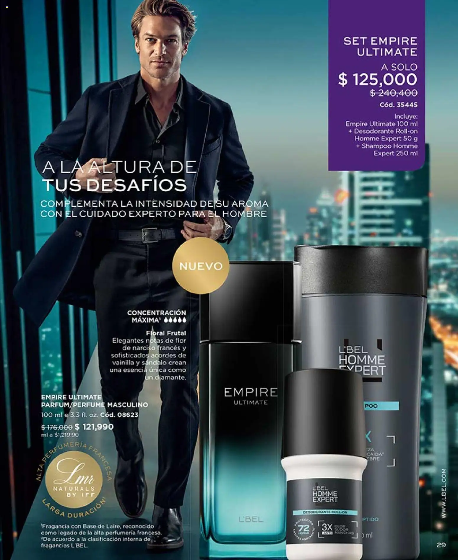 L'Bel revista - valida desde el 03.04.2026 | Página: 29 | Productos: Cable USB, Shampoo, Fragancia, Desodorante