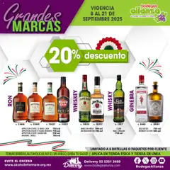 Nuevas ofertas de Bodegas Alianza válidas en toda la República Mexicana desde el 08.09.2025. ¡Encuentra las mejores ofertas en Bodegas Alianza - Catálogo Grandes Marcas! | Página: 9