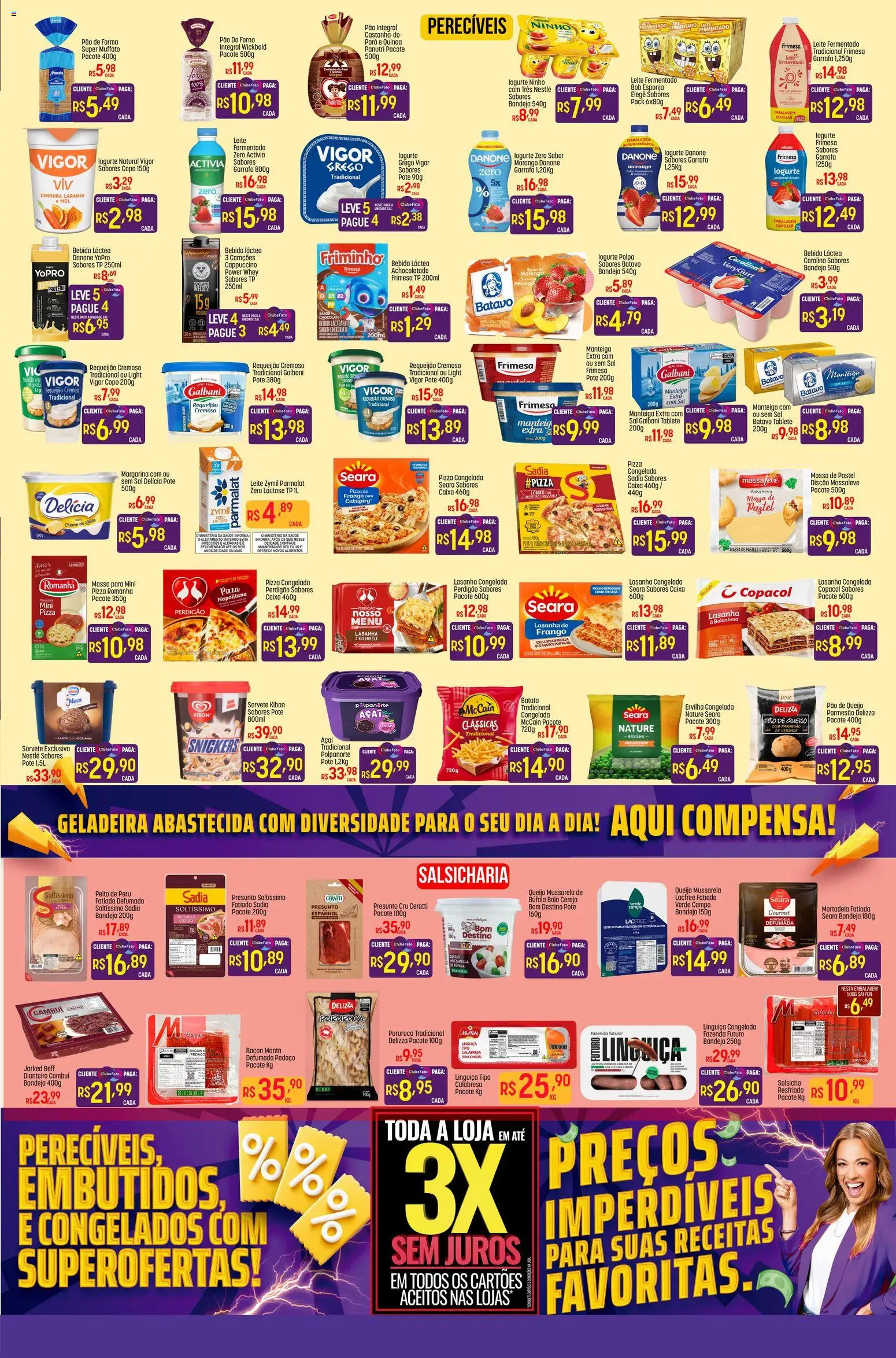 Super Muffato Folheto - válido de 20.04.2026 | Página: 5 | Produtos: Geladeira, Manteiga, Peito de peru, Creme de leite