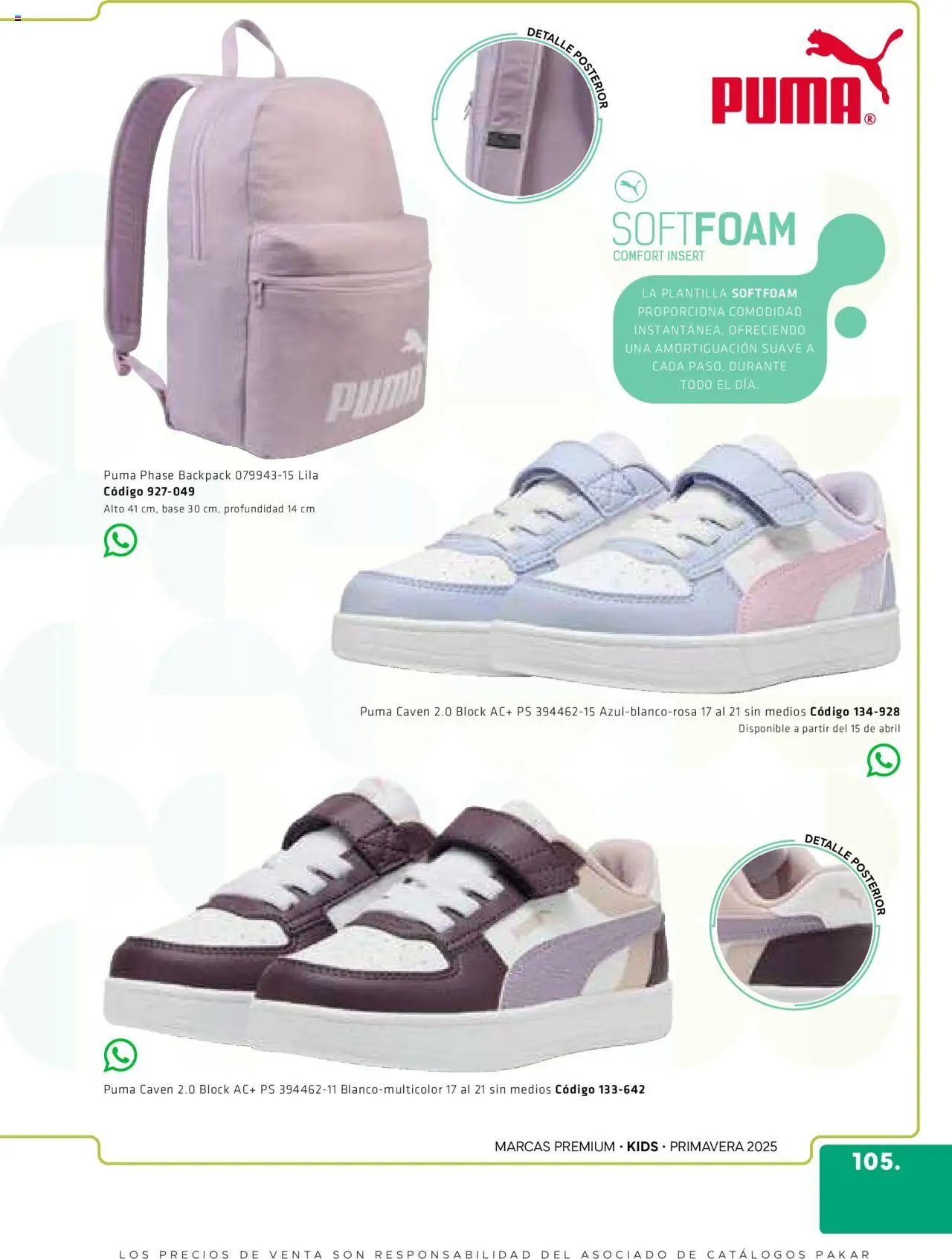 Nuevas ofertas de SC Pakar válidas en toda la República Mexicana desde el 28.02.2025. ¡Encuentra las mejores ofertas en SC Pakar catálogo Premium - Kids! | Página: 105