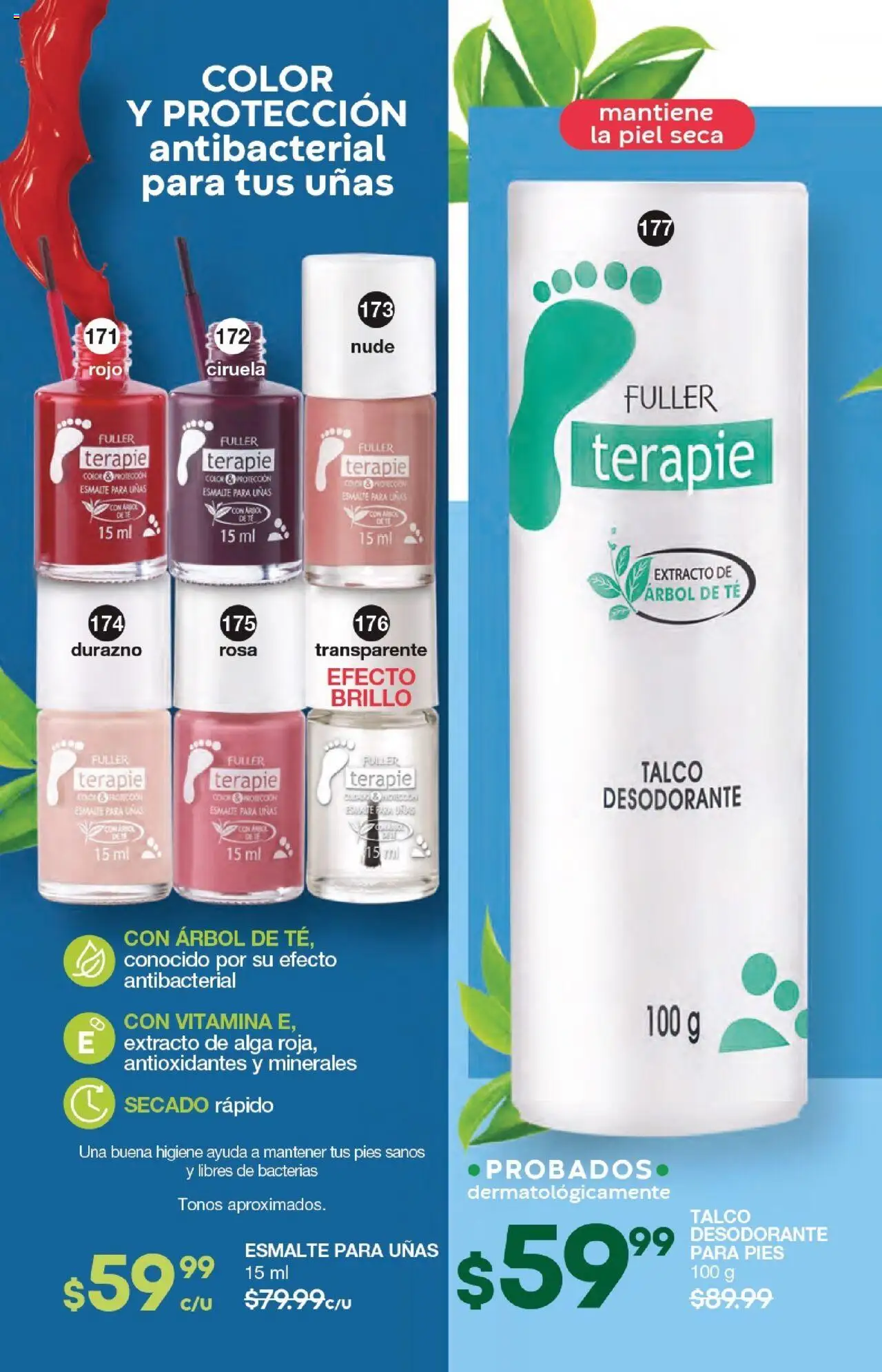 Nuevas ofertas de Fuller válidas en toda la República Mexicana desde el 17.09.2025. ¡Encuentra las mejores ofertas en Fuller - Campaña 12 2025! | Página: 92 | Productos: Desodorante, Durazno, Brillo, Té