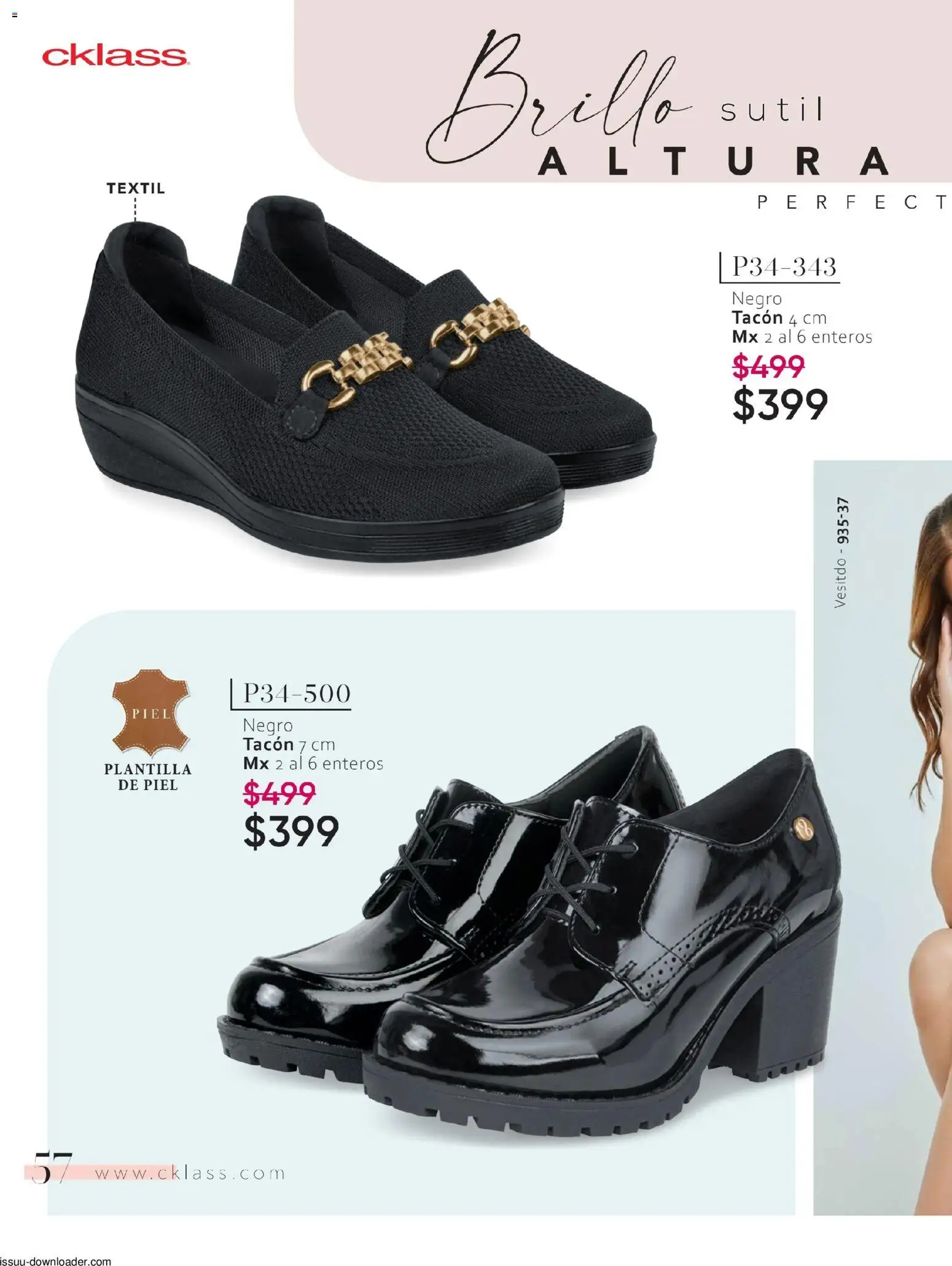 Nuevas ofertas de Cklass válidas en toda la República Mexicana desde el 26.01.2026. ¡Encuentra las mejores ofertas en Cklass catálogo Especial Calzado! | Página: 58