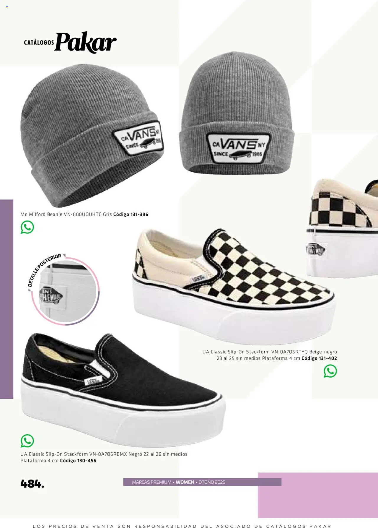 Nuevas ofertas de SC Pakar válidas en toda la República Mexicana desde el 29.08.2025. ¡Encuentra las mejores ofertas en SC Pakar - Catálogo Otoño Women! | Página: 484