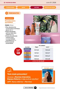 Avon - Campanha 01: Minha Consultoria - Pré-Visualização do folheto da loja Avon, válido de 19.12.2025 | Página: 34