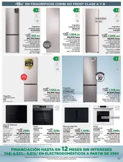 Vista previa de El Corte Inglés - Catálogo Los Tecnoprecios, nuevo folleto de la tienda, válido en México a partir del 06.10.2025 | Página: 17 | Productos: Horno, Extractor